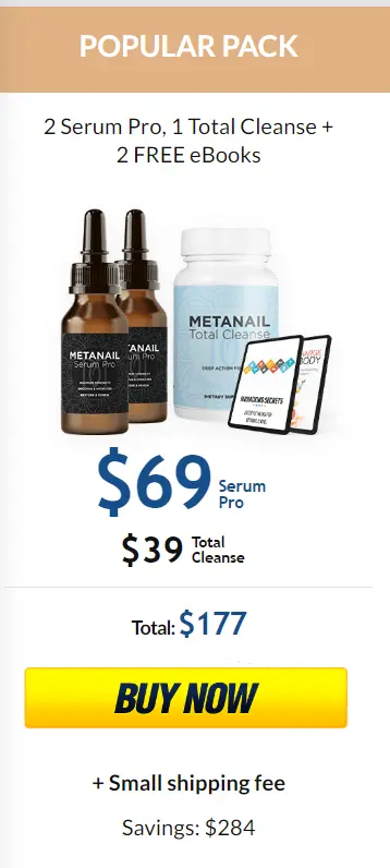 Metanail Serum Pro 2 bottle 